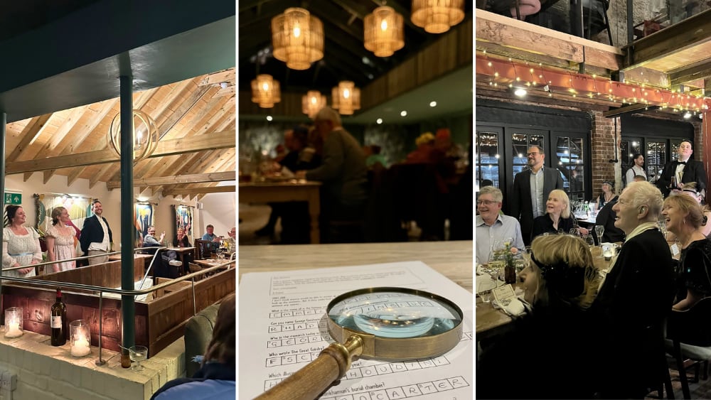 Murder Mystery Suppers at Chestnut Group - (l-r) The Packhorse, The Westleton Crown and The Maltings