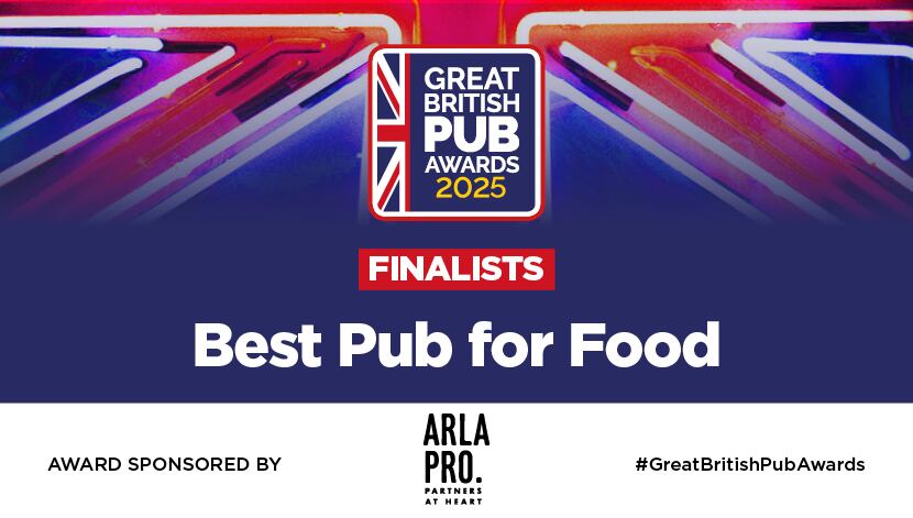 GBPA 2025: Meet the finalists in Best Pub for Food, sponsored by Arla