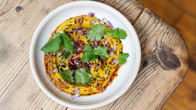 How to make: Tarka Dal hummus