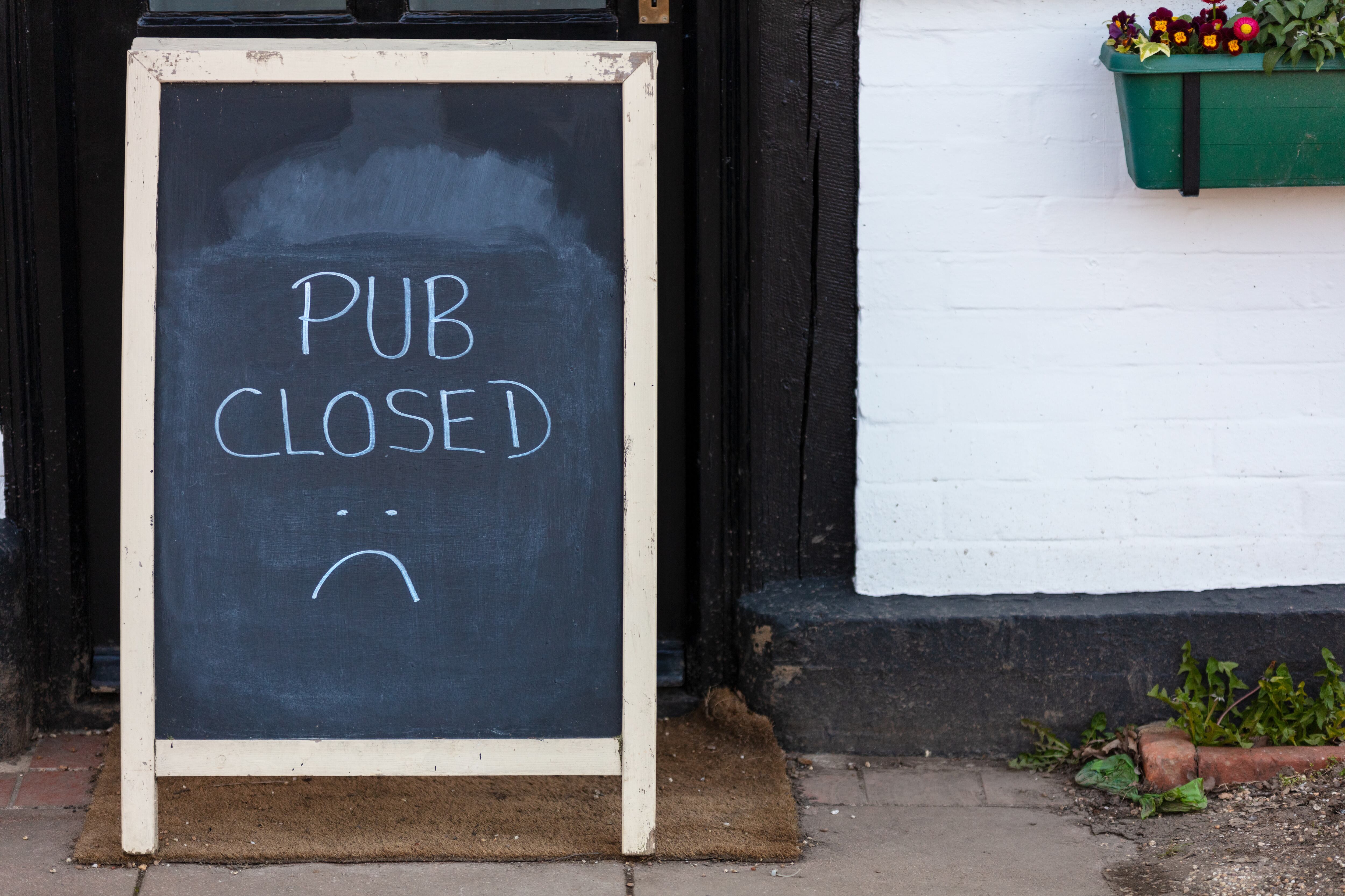 Extreme weather: London pub closes during heatwave