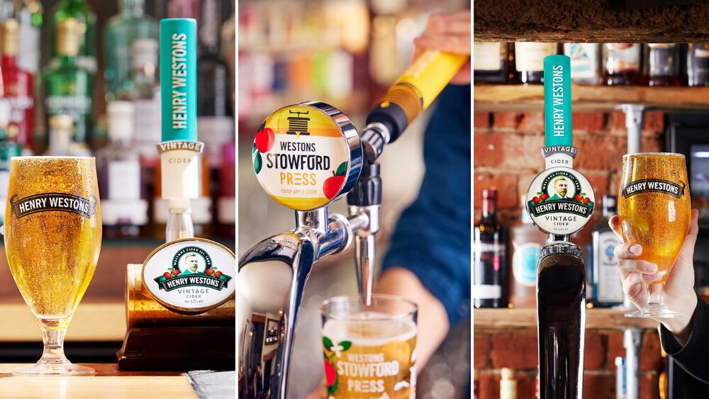 Westons Cider brands Stowford Press and Henry Westons