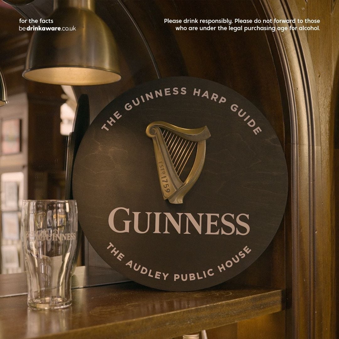 Perfect serve: Guinness reveals best pubs for a pint in inaugural Harp Guide