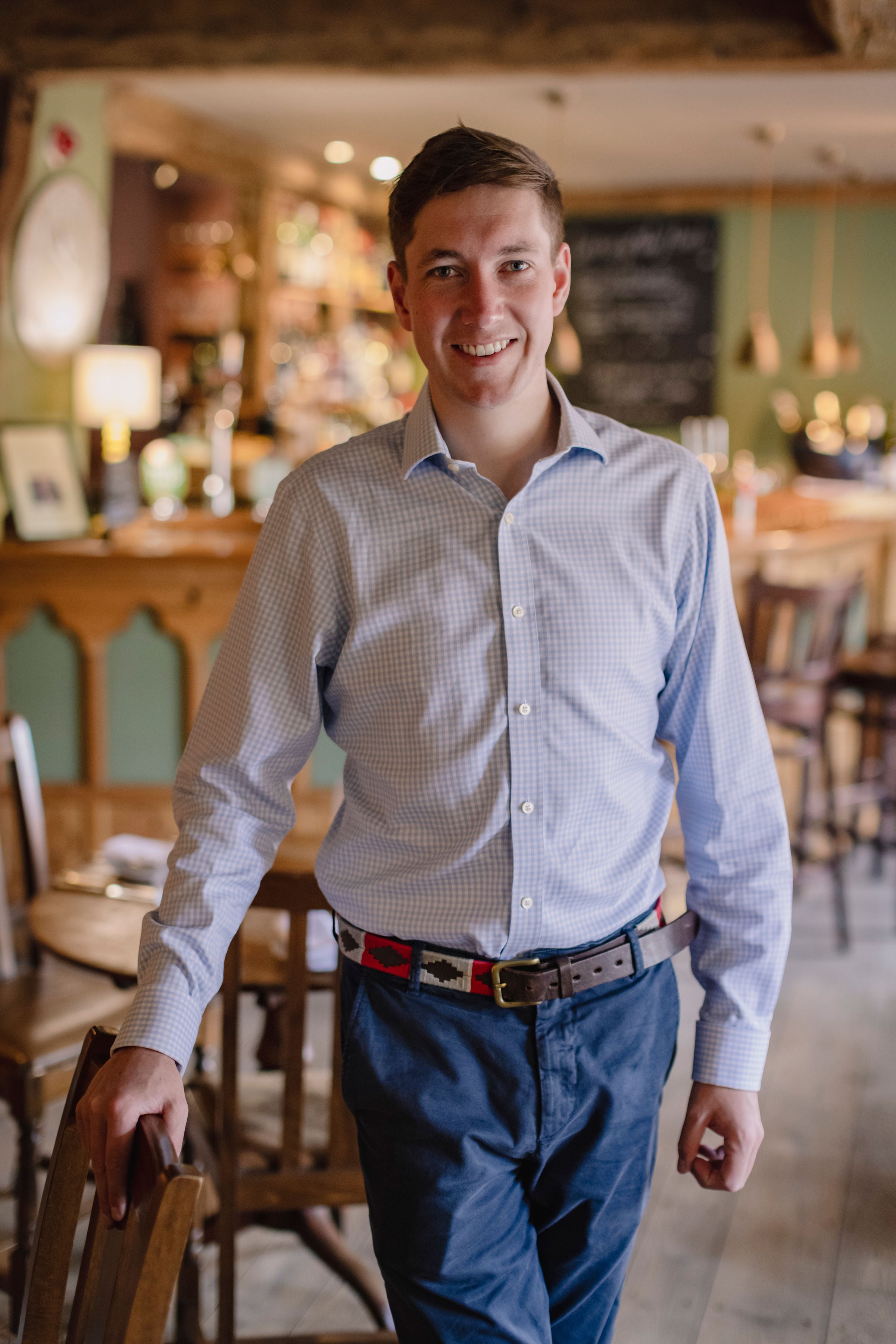 Charlie Buckle of the Crown, Bildeston, Suffolk