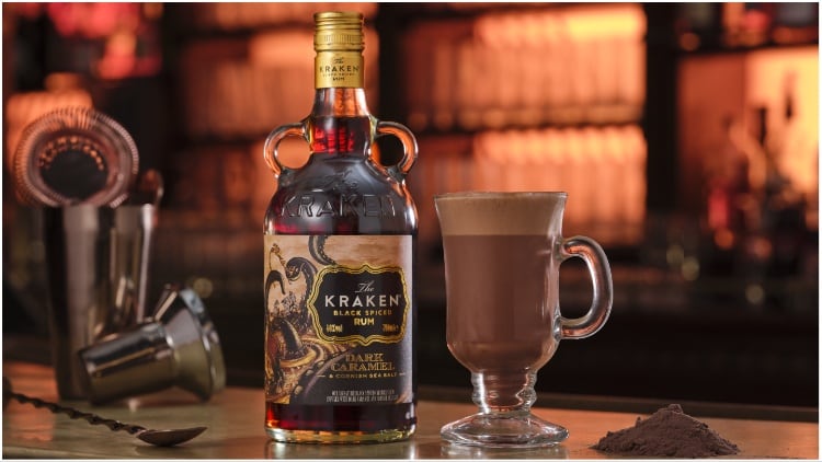 Kraken Dark Caramel and Cornish Sea Salt rum