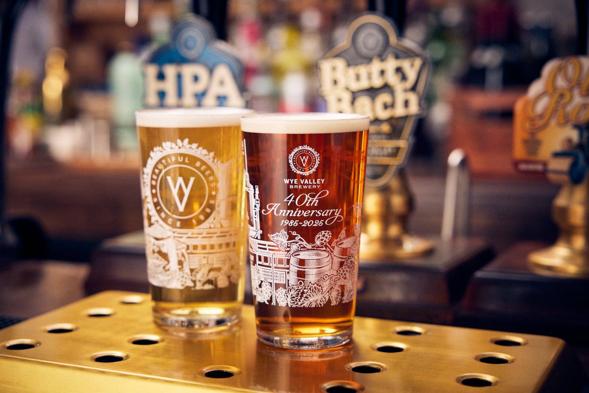 Wye Valley Brewery beer