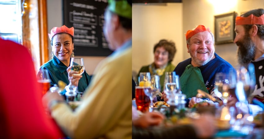 Greene King guests enjoying free meals this Christmas