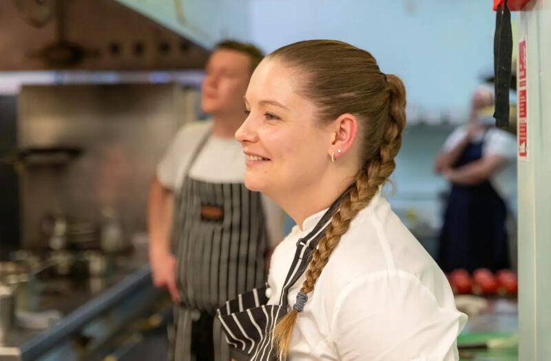 The Coach head chef Sarah Hayward