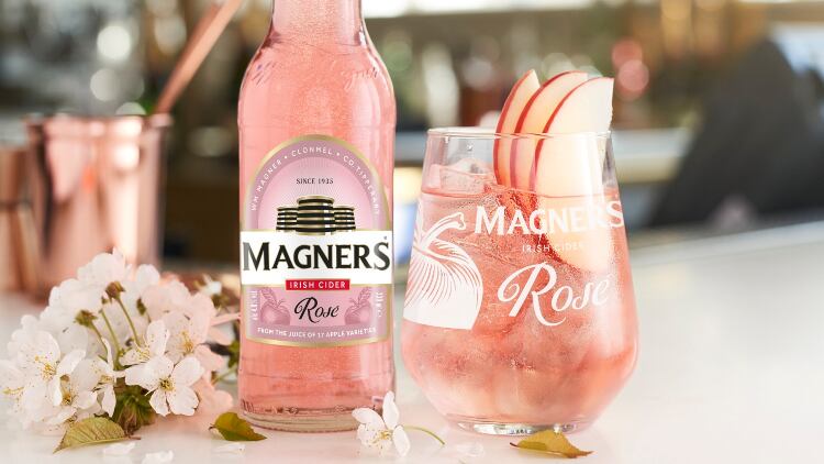 Magners Irish Cider introduces Magners Rosé to the UK on-trade