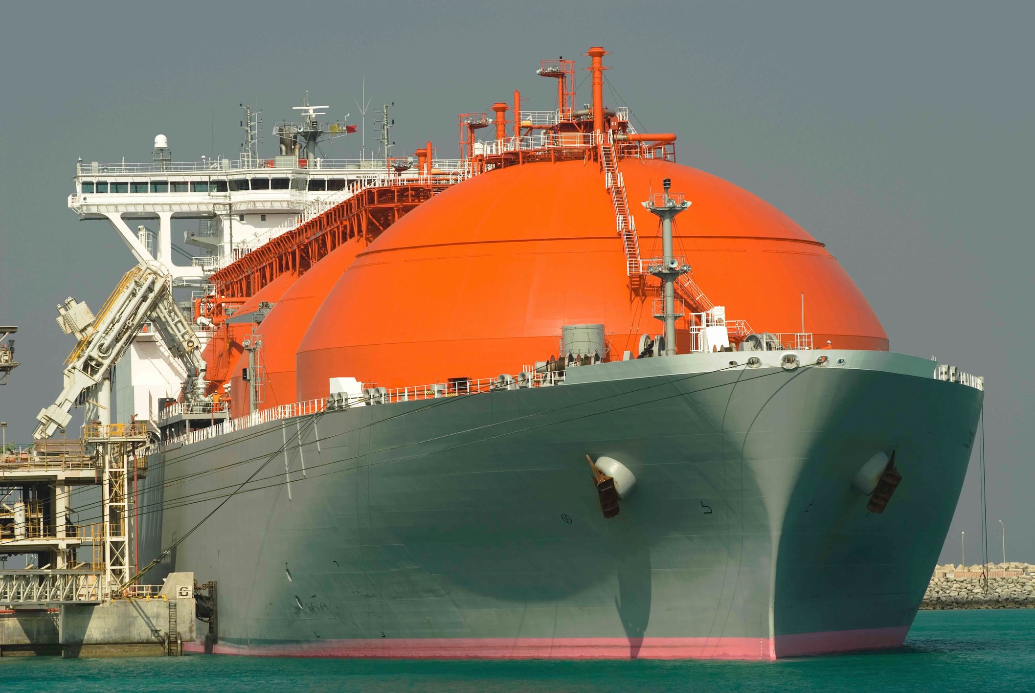 Liquified Natural Gas (LNG) Port, Ras Laffan Industrial City, Qatar