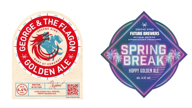 Greene King 2025 Fresh Seasonal Cask Calendar