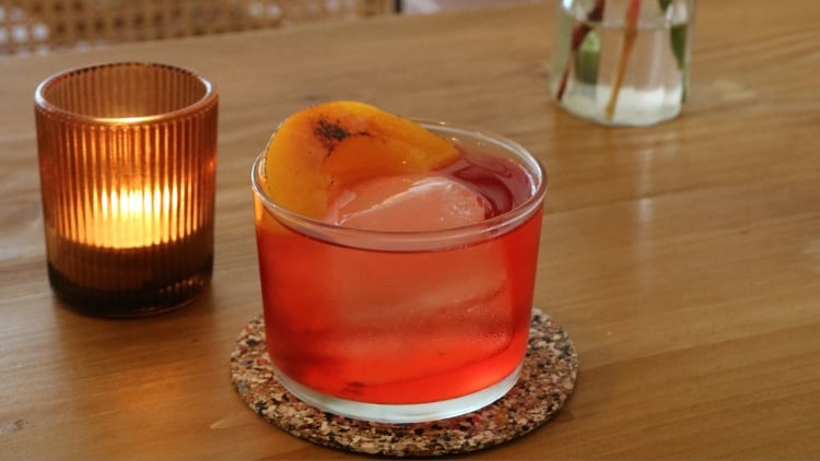Drinks Masterclass: How to make a Peach Negroni 