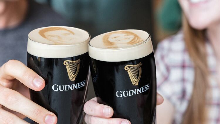 You can now upload a selfie onto your beer