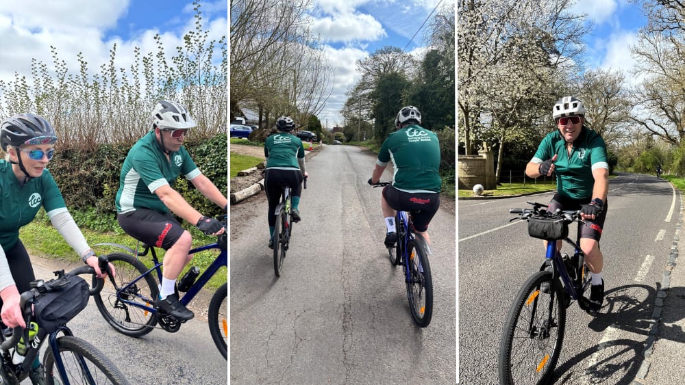 Amanda Thomson of Avani Solutions with Joby Mortimer of the Licensed Trade Charity