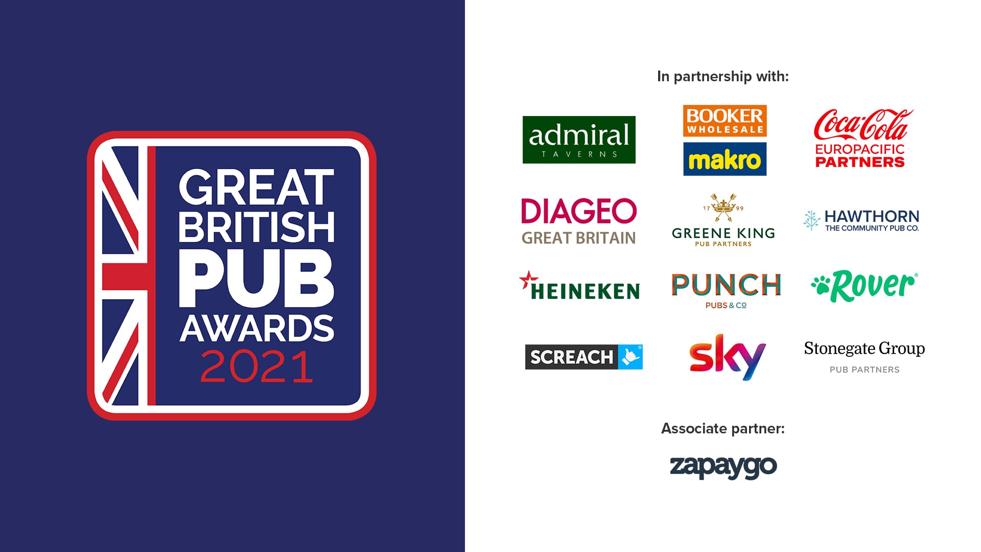 Best of the best celebrate in Great British Pub Awards 2021