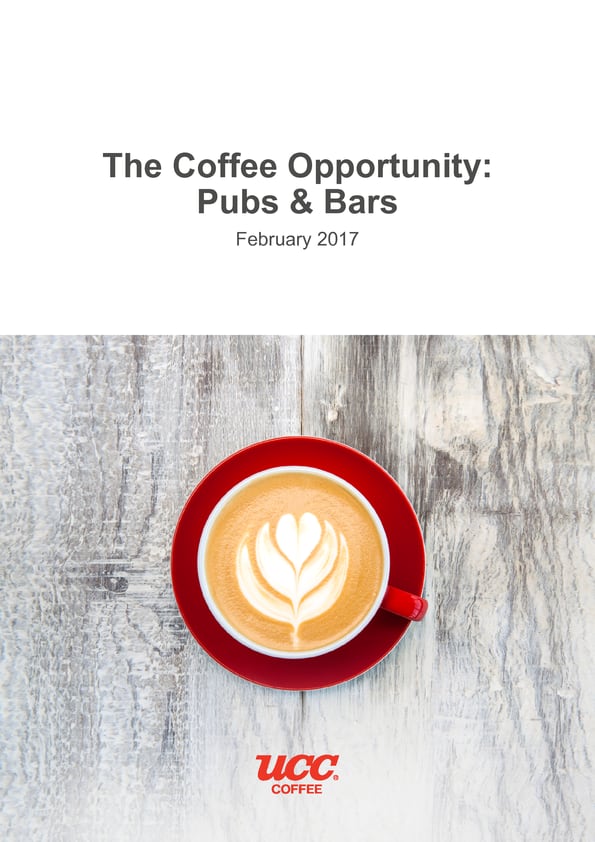 Quality coffee is key in attracting customers to pubs