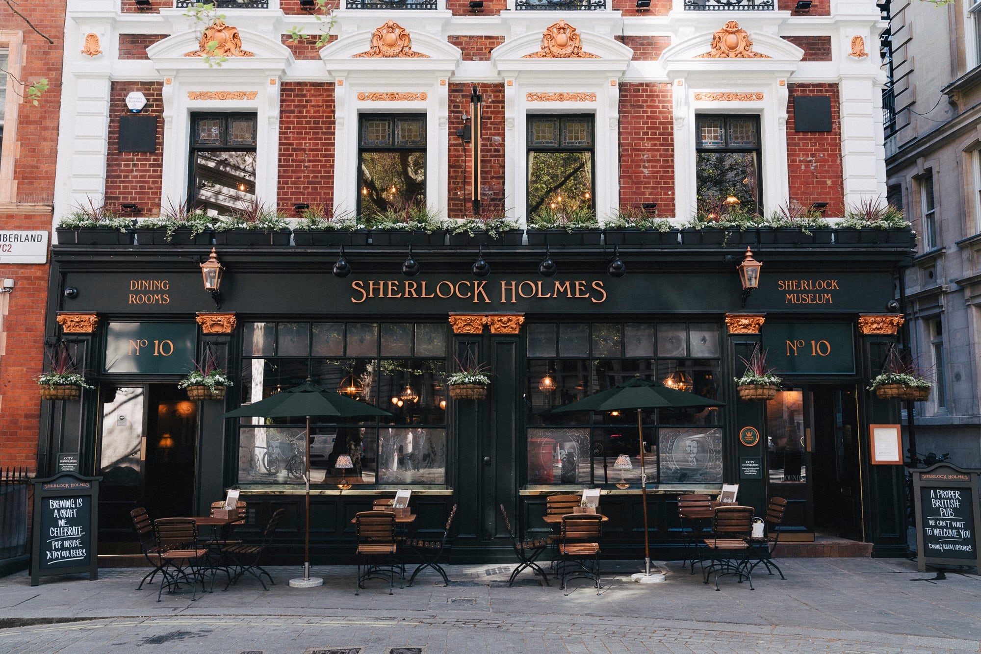 London pub the Sherlock Holmes reopens after ‘significant investment’