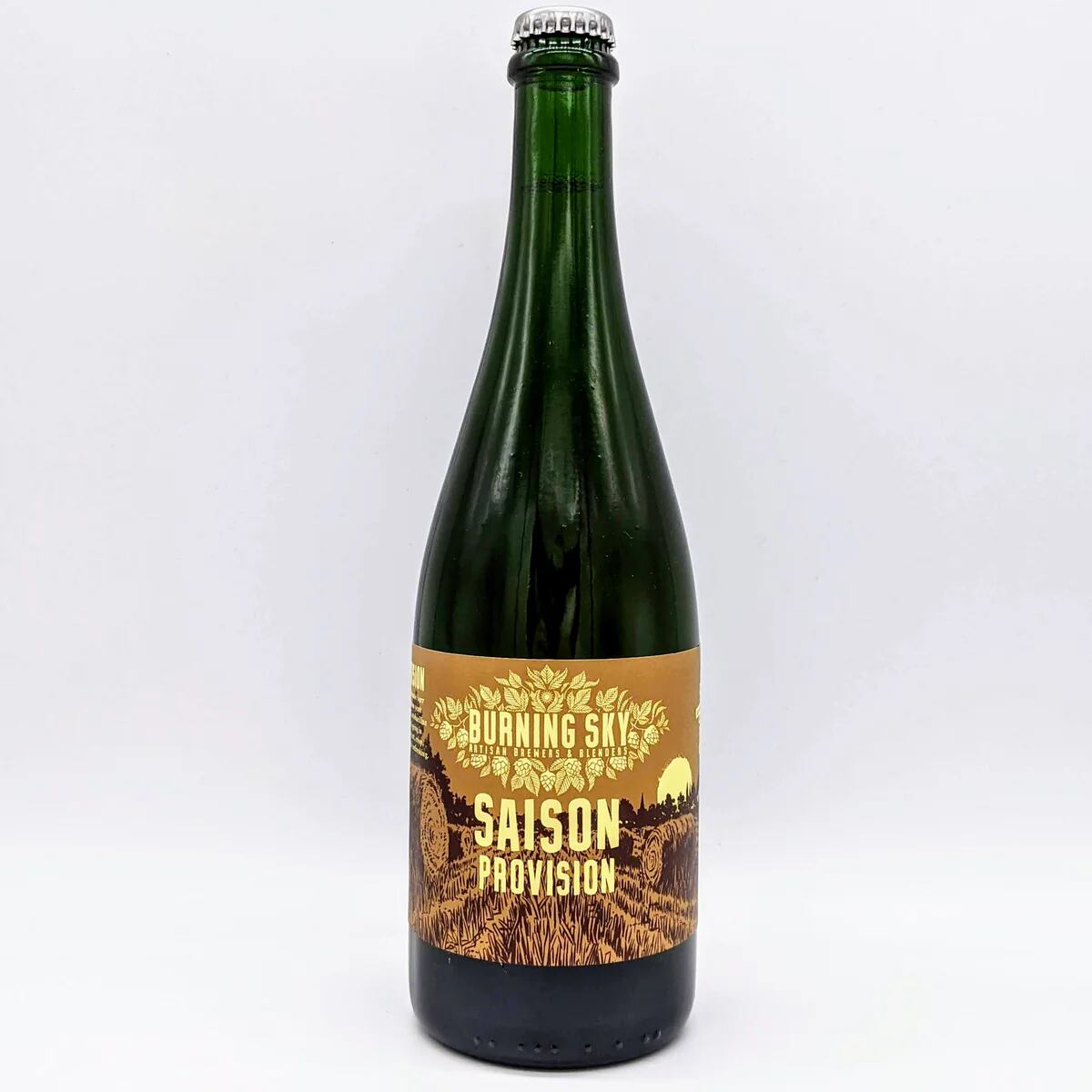 Burning Sky Saison Provision Indie beer