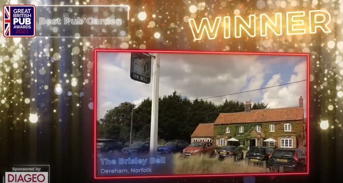GBPA Best Pub Garden: The Brisley Bell