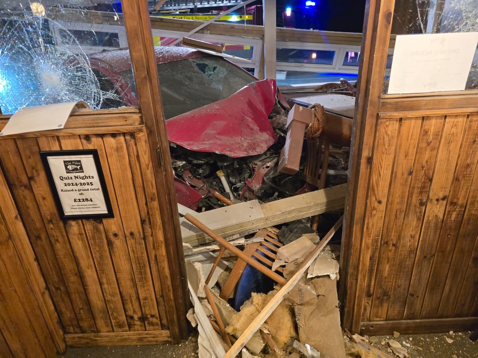 Pub owner vows to ‘take the bull by the horns’ after car crash devastation 