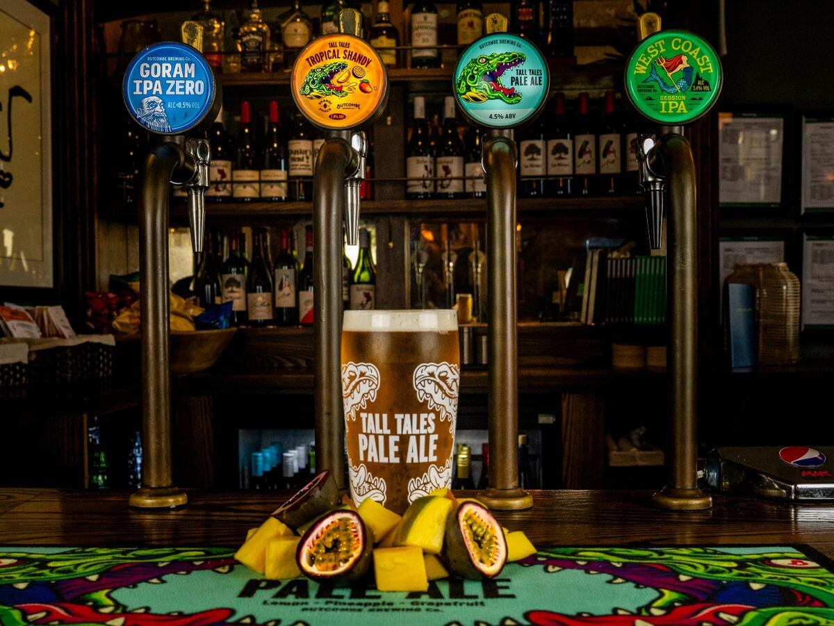 Tall Tales Pale Ale shandy from Butcombe brewing and Shandy Shack