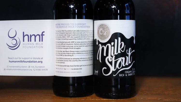 Black Sheep Brewery rebrands lactose beer to raise awareness of human milk charity 