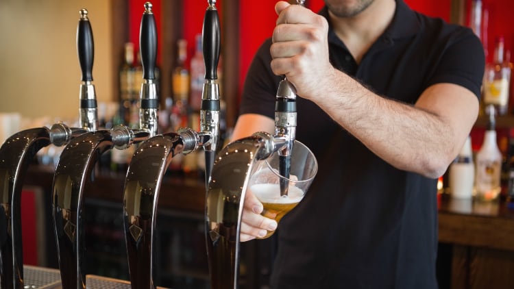 If I were a bar person or waiter I’d be profoundly insulted by the use of the term ‘unskilled labour’