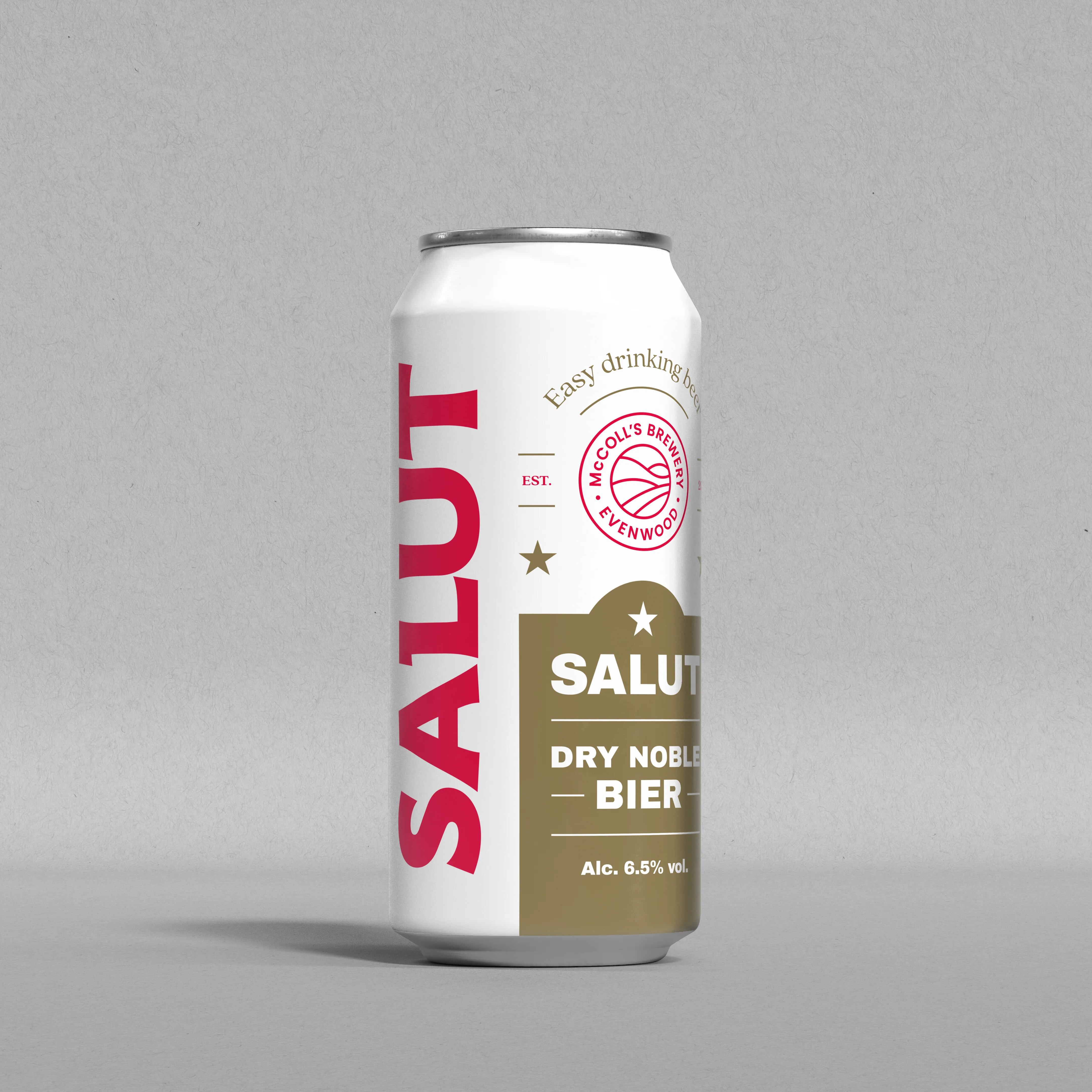 McColls Salut Dry Noble Beer