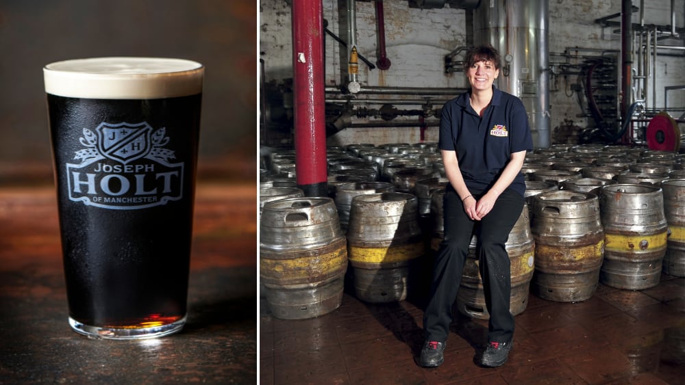 Jane Kershaw of Joseph Holt and Trailblazer stout