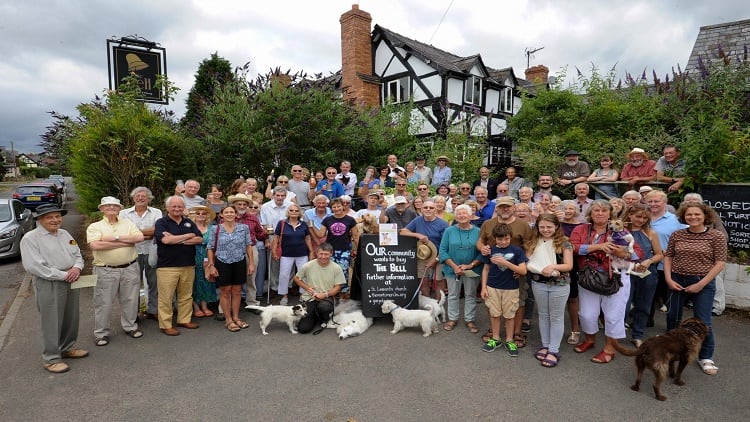 Herefordshire villagers bid to buy 'only pub for miles'