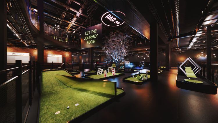 Bar and mini golf concept backed by Wales footballer to open