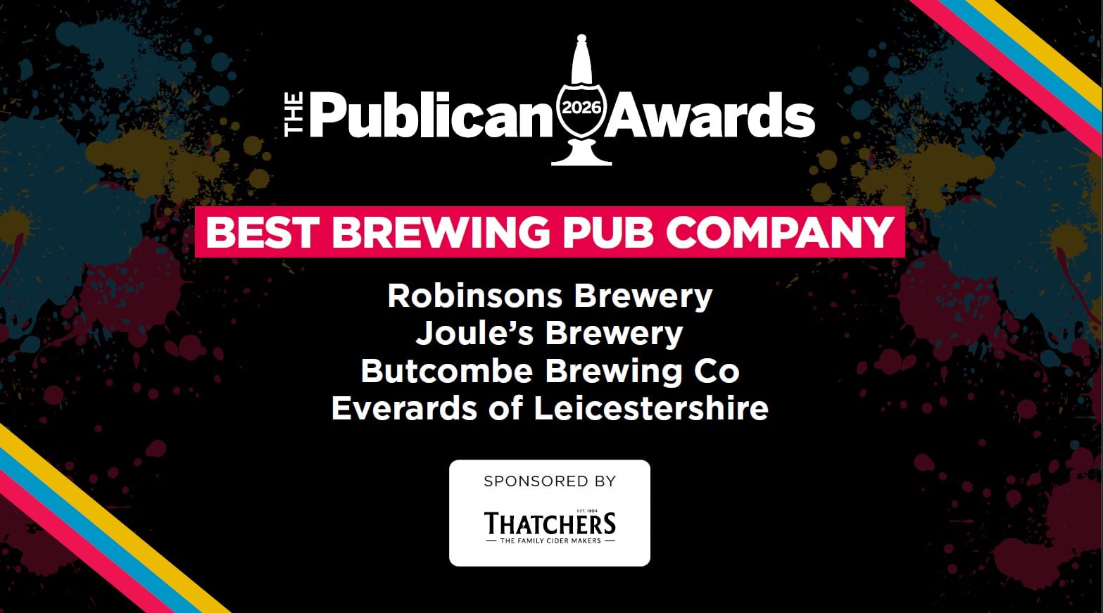 Publican Awards 2026 Best Brewing Pub Company finalists