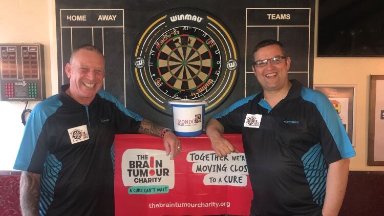 Record-breaking pub darts match raises £6,500 for charity 