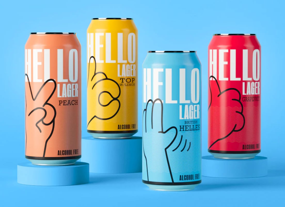 Functional beer: Hello Lager