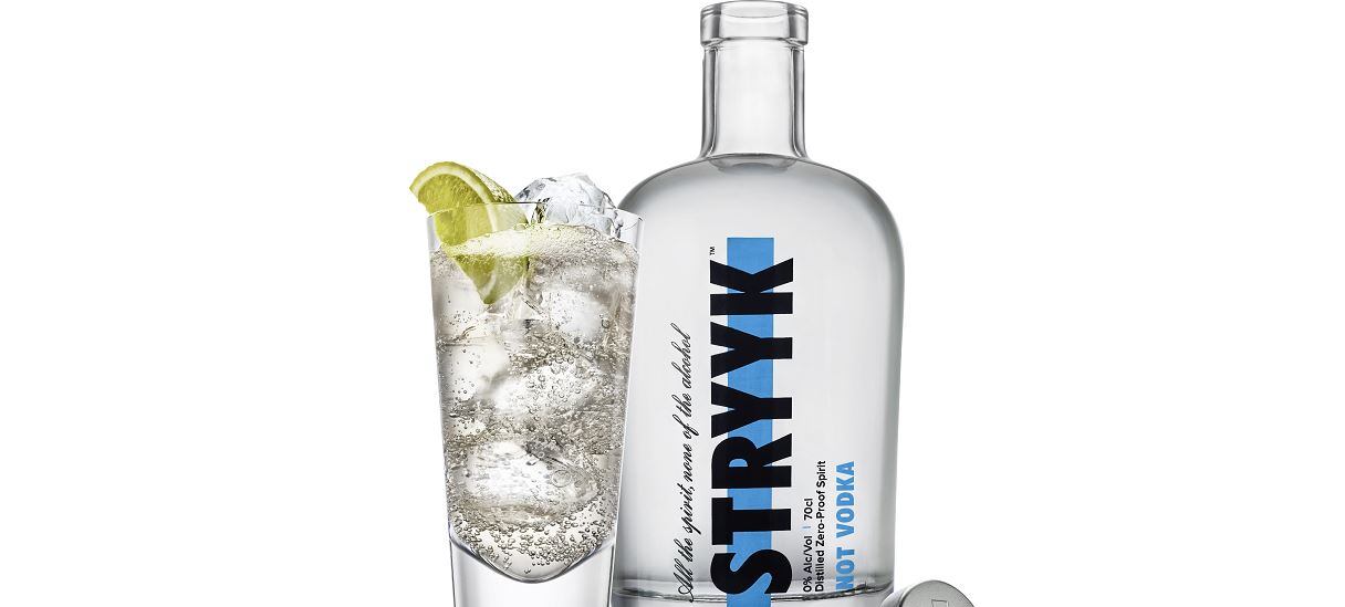 Alcohol-free vodka launched by Stryyk