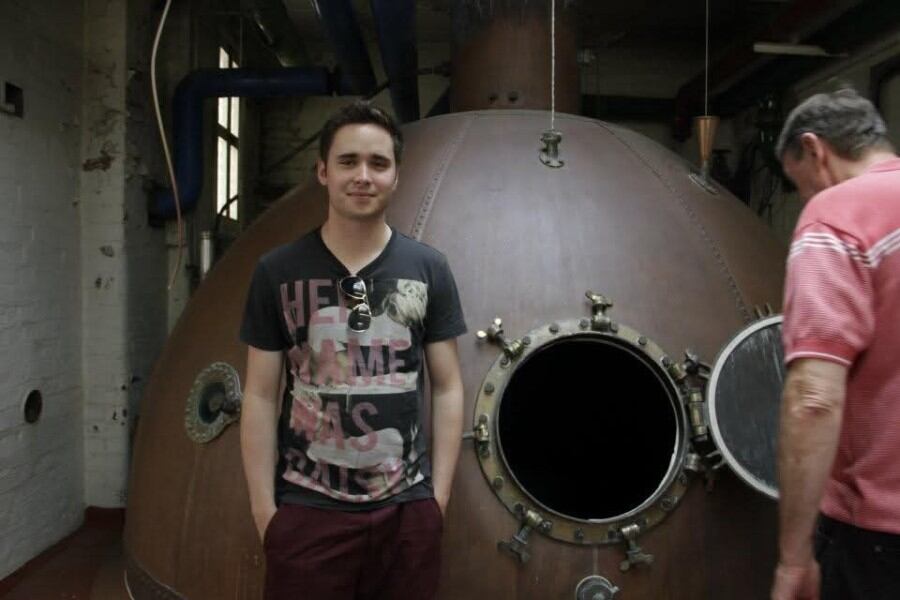 Absolute disgrace: CAMRA slams Marston's brewery closure (Pictured: A young Ash Corbett-Collins at the site)