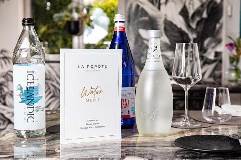 Can a bottled water menu survive in pubs? 