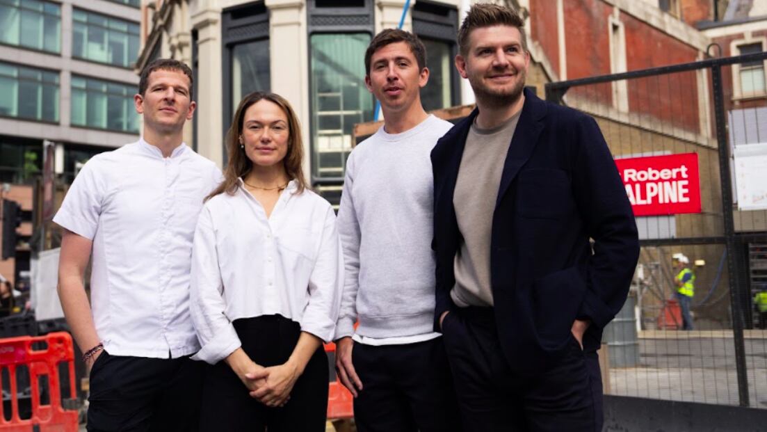 Poetic licence: The trio behind Sune are partnering with Charlie Tayler to launch an extremely ambitious pub project