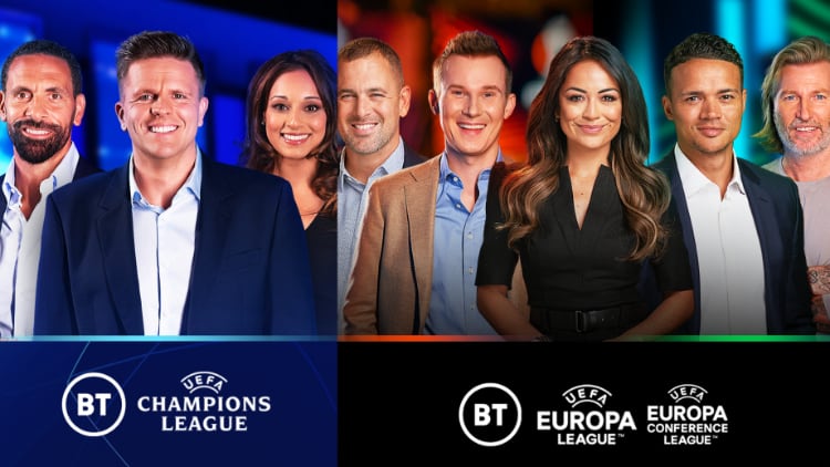 BT Sports secures UK rights to European football until 2027