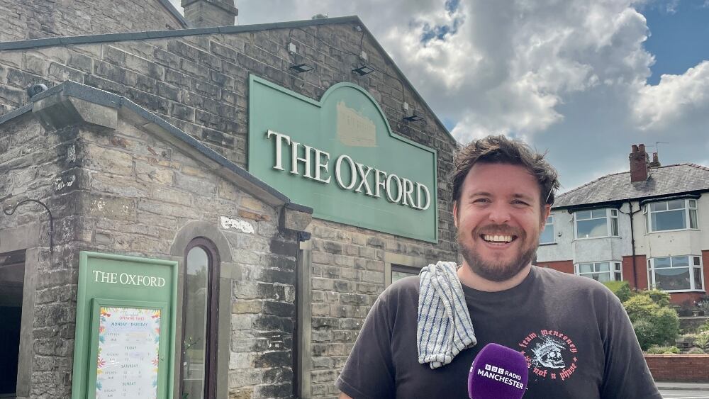 Tom McNeeney of the Oxford in Rochdale