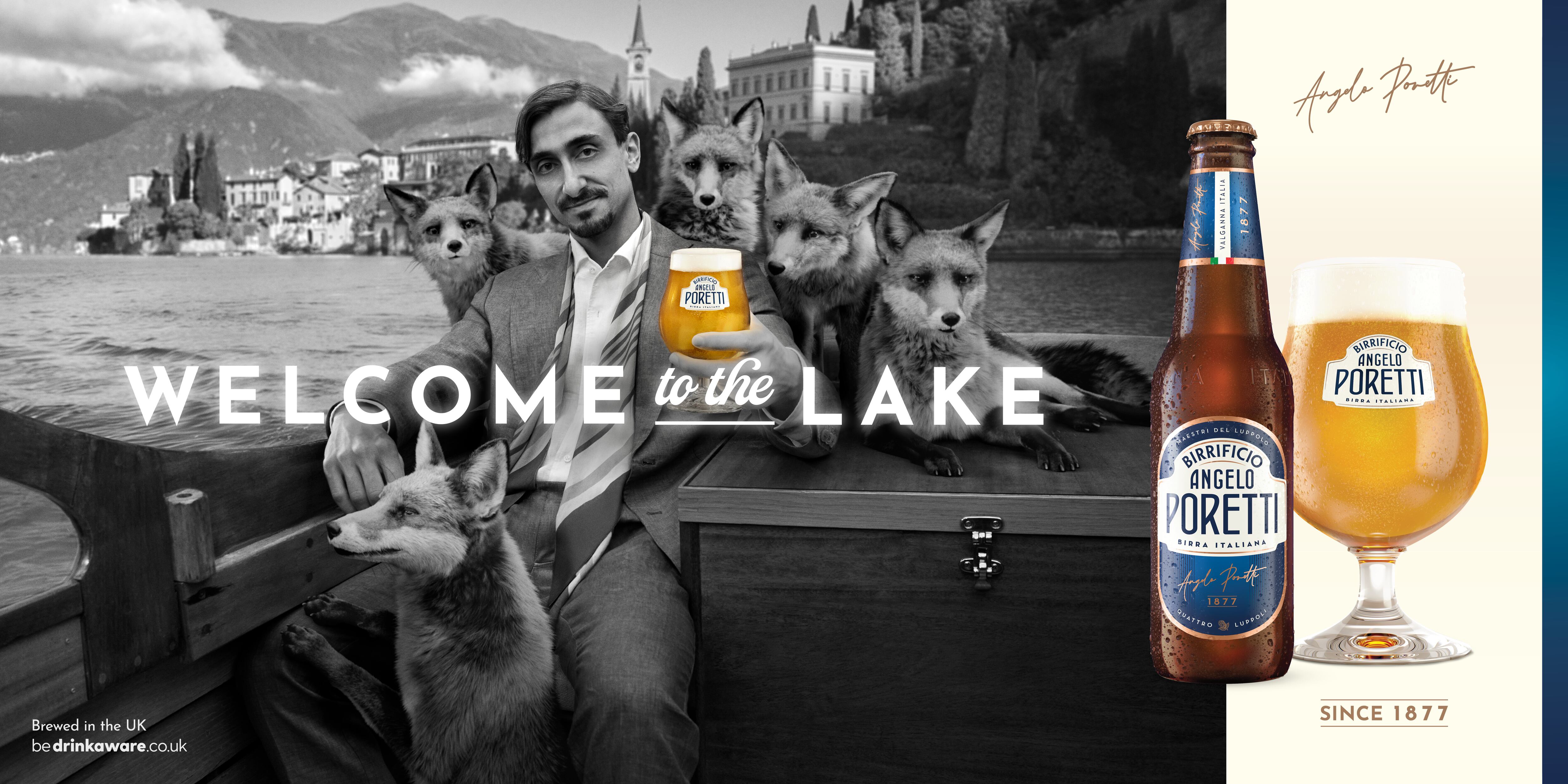 Poretti unveils new multimillion-pound campaign