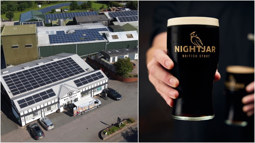 Wye Valley Brewery and Nightjar stout