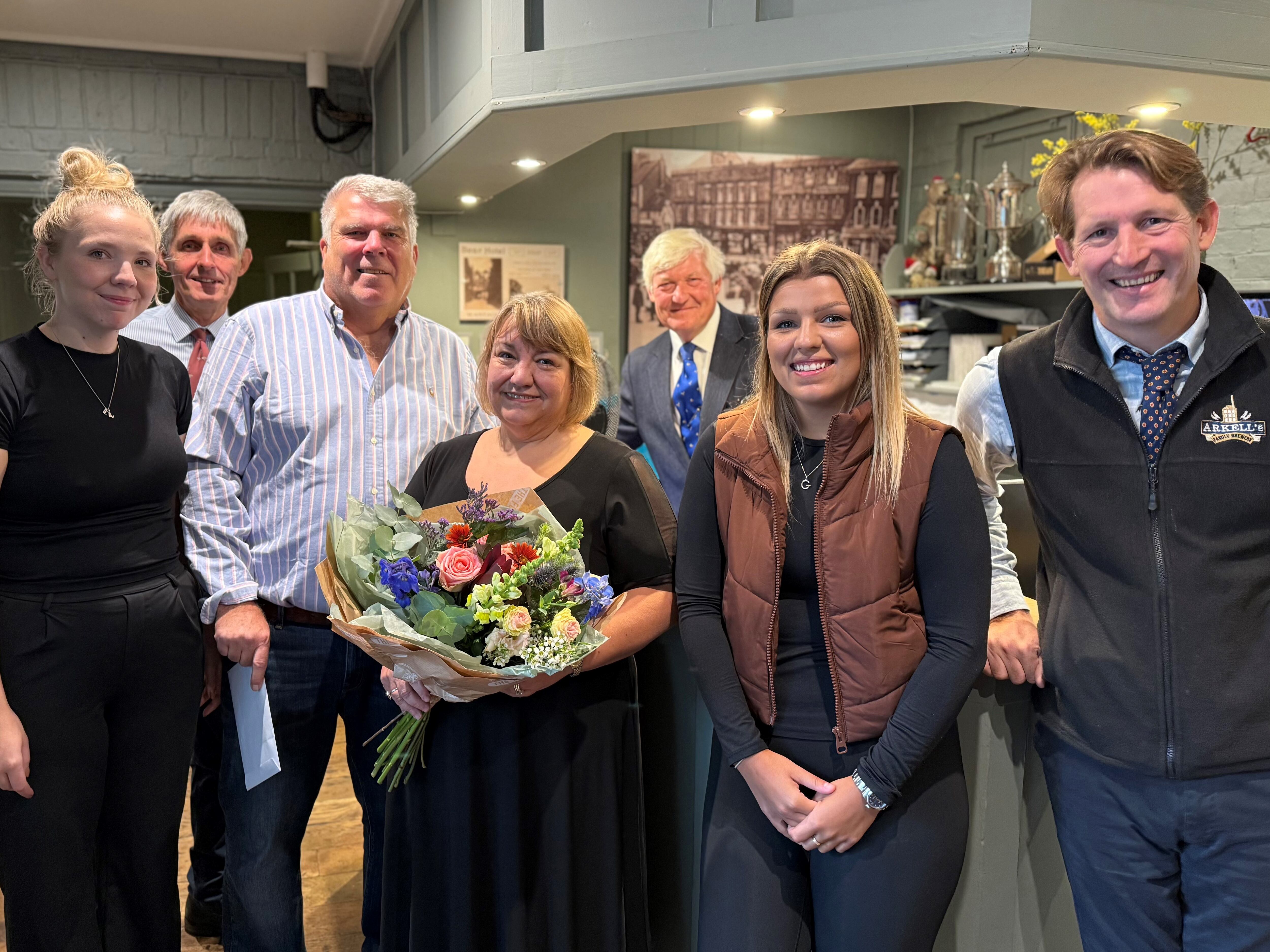 Licensees Jo and Keith Walkley-Pratt are marking 30 years of running Arkell’s Brewery pubs.