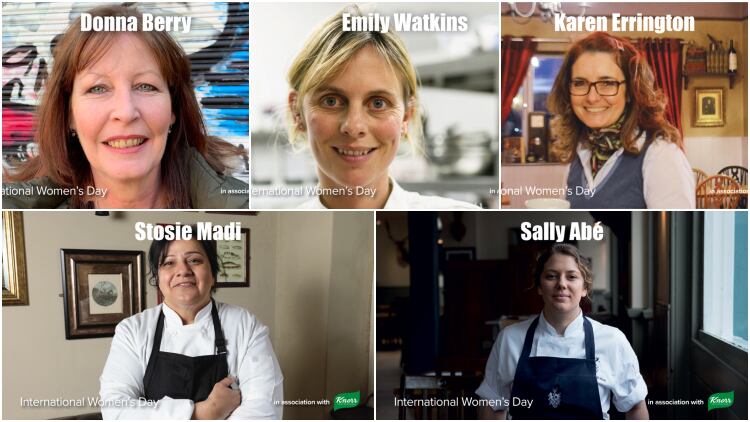 Women who lead in pub kitchens