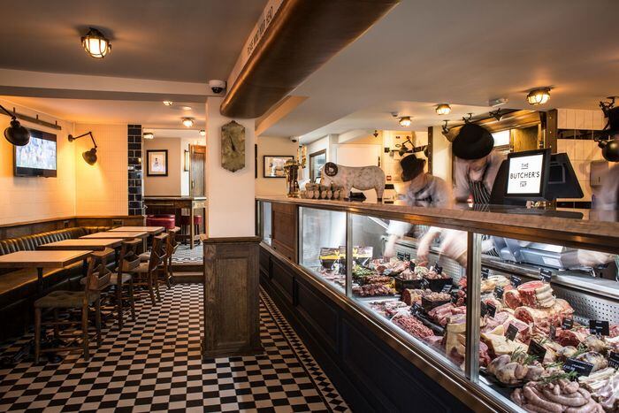 The Butcher's Tap in Marlow, Buckinghamshire - designed by Tibbatts Abel