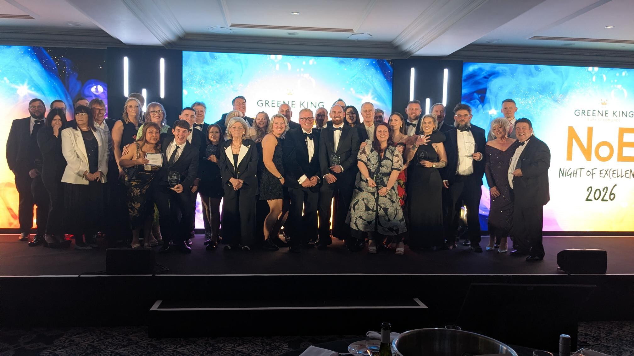 Greene King Pub Partners Night of Excellence Awards winners 2026