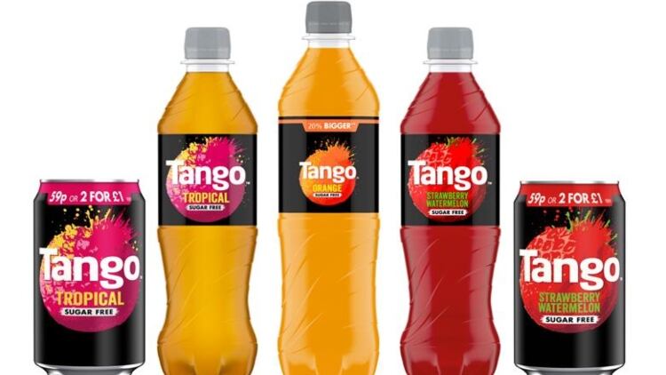 Tango expands sugar-free range with new flavours
