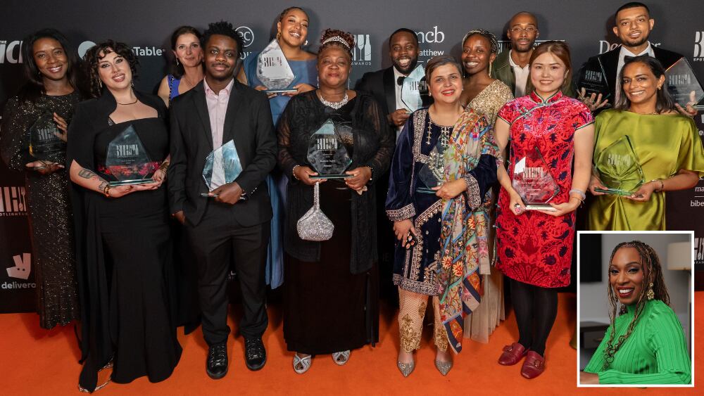 BIH Awards 2026 winners with Lorraine Copes (inset)