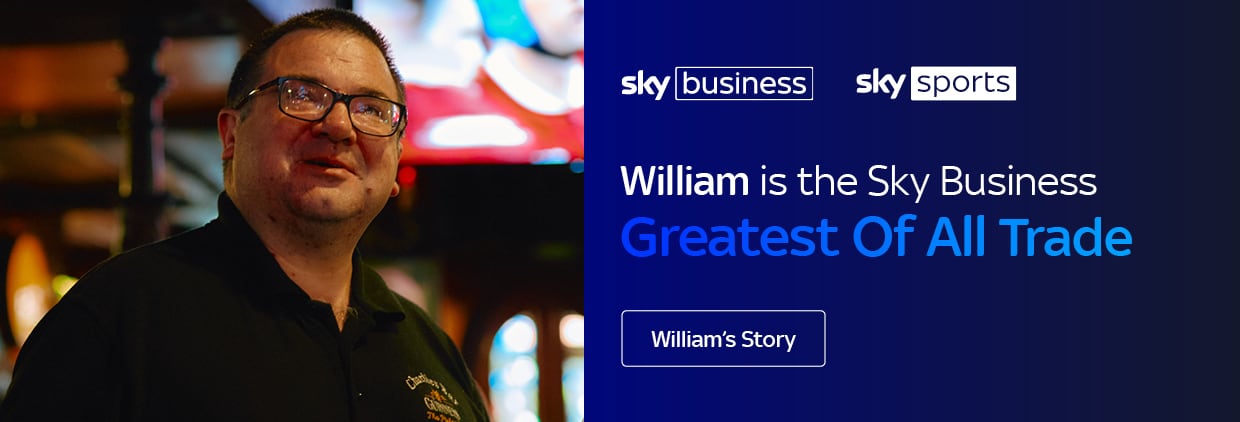 William Blake named second Sky Business GOAT winner