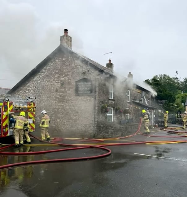 Hare & Hounds: Fire breaks out at top gastropub