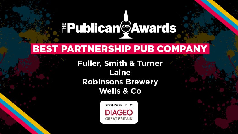 Meet the 2025 finalists: Best Partnership Pub Company, sponsored by Diageo